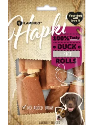 Friandises Hapki Cigare avec canard & Riz