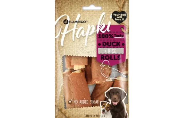 Friandises Hapki Cigare avec canard & Riz