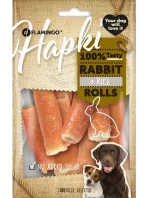 Friandises Hapki Cigare avec Lapin & Riz