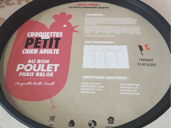 Croquettes pour petit chien