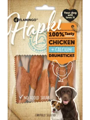 Friandises Hapki Cuisses de poulet avec calcium