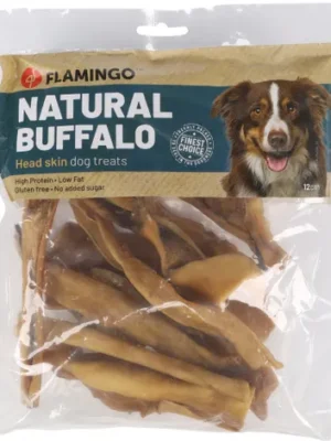 Peau de tête de buffle Nature