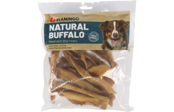 Peau de tête de buffle Nature