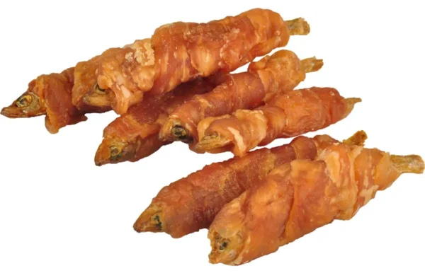 Friandises Hapki Pour Chats Poisson Séché avec poulet